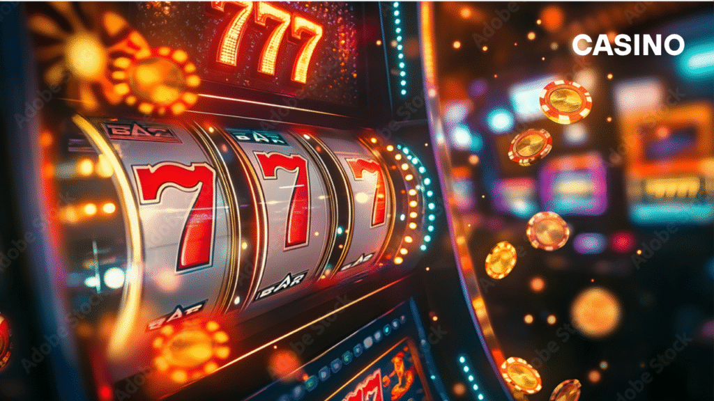 Inside a Casino
